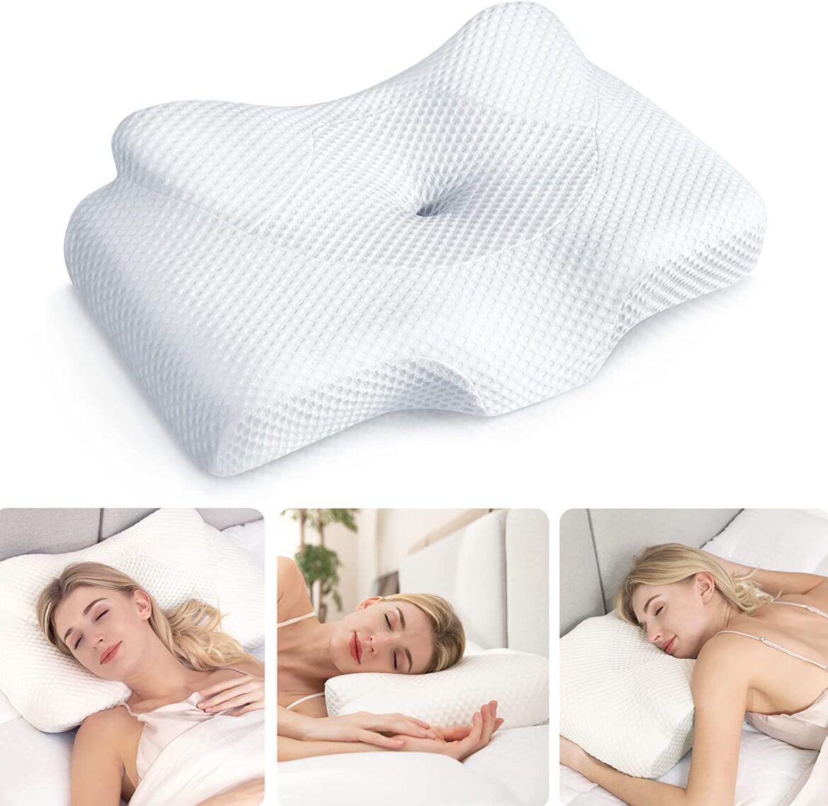 Simply Sova Shredded Memory Foam Pillow - Best Pillows for Neck Pain